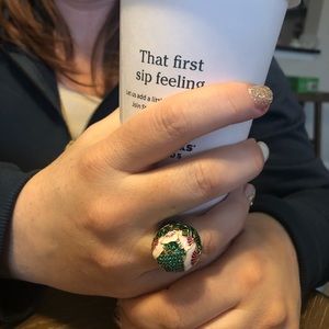 FUN Jumbo colorful statement ring